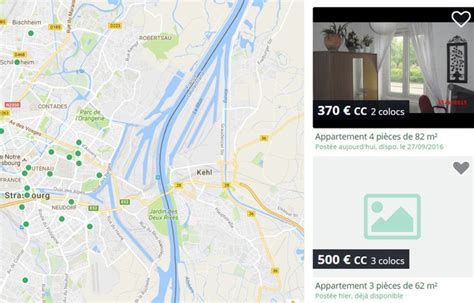 la carte des colocs strasbourg|Locations à Strasbourg 